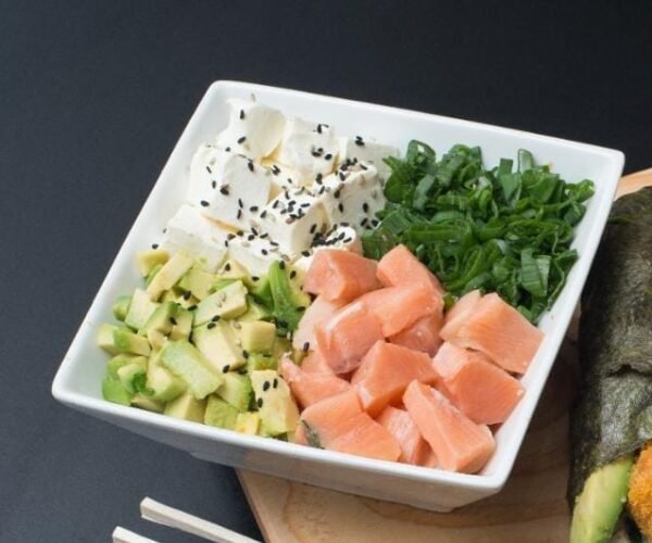Gohan de salmón